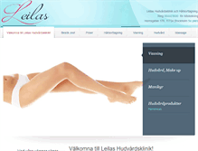 Tablet Screenshot of leilas.se